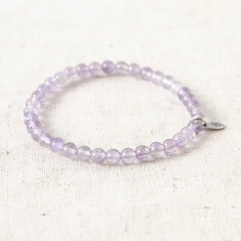 Lavender Amethyst Energy Bracelet