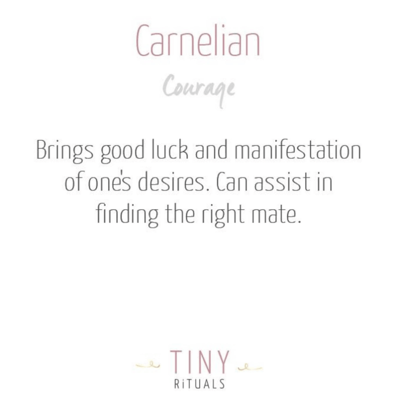 Carnelian Stone Set