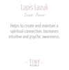 Lapis Lazuli Heart