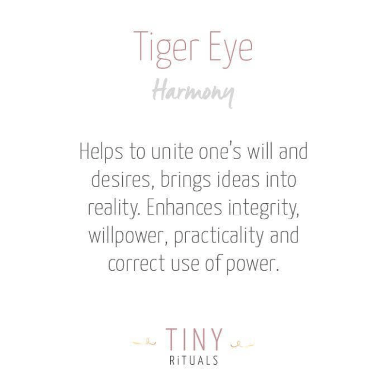 Tiger Eye Heart