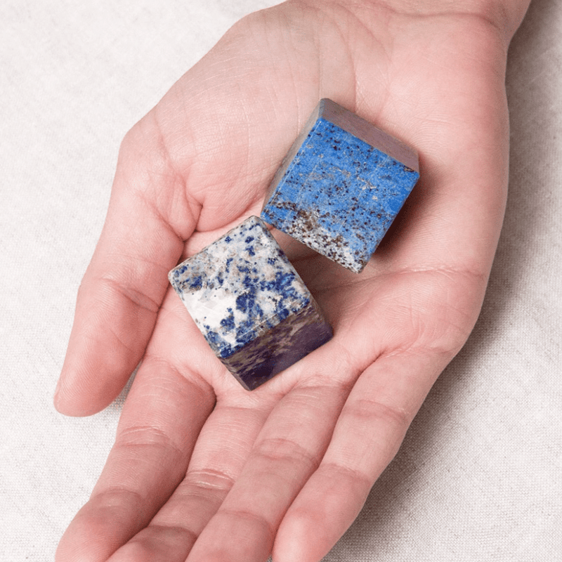 Lapis Lazuli Cube