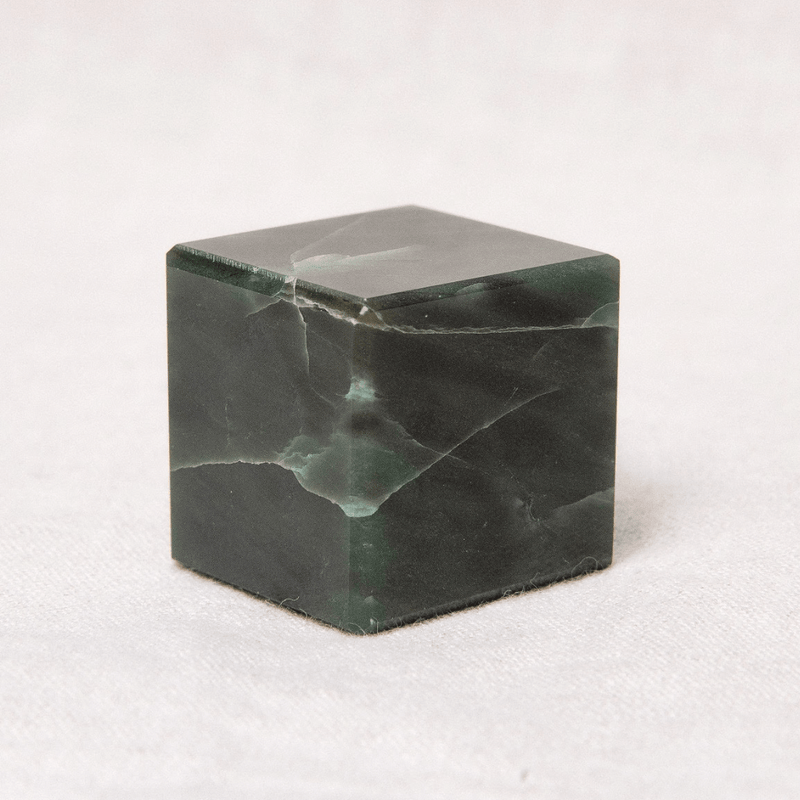 Green Jade Cube