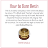 Charcoal Briquettes for Burning Resin Incense