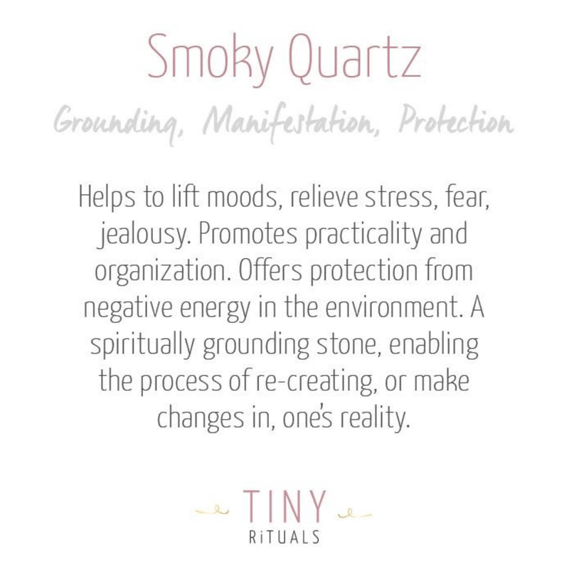 Smoky Quartz Stone Set