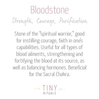 Bloodstone Stone Set
