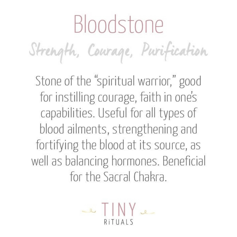 Bloodstone Sphere with Tripod