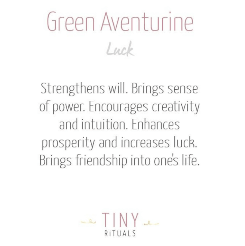 Green Aventurine Worry Stone
