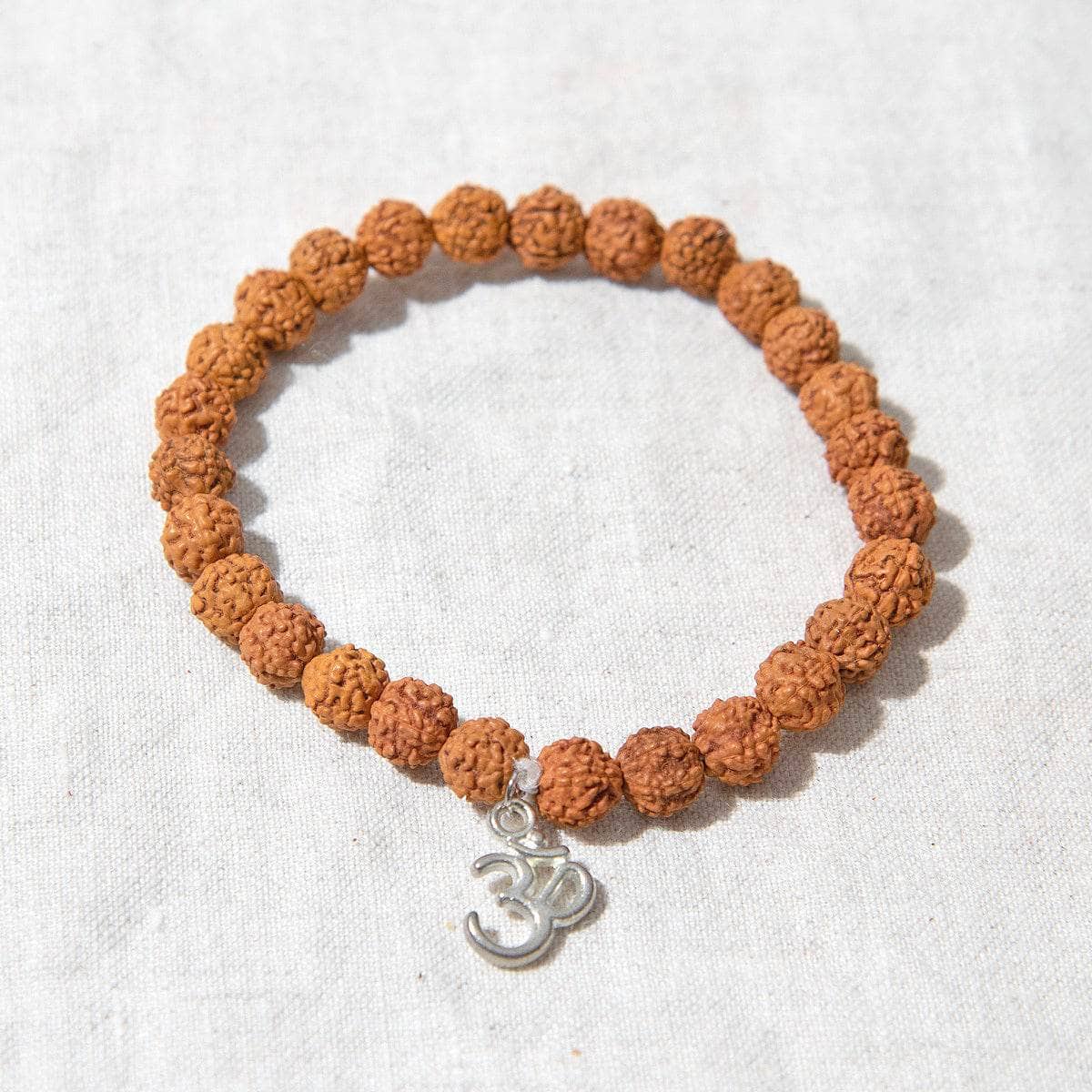 Rudraksha Om Bracelet