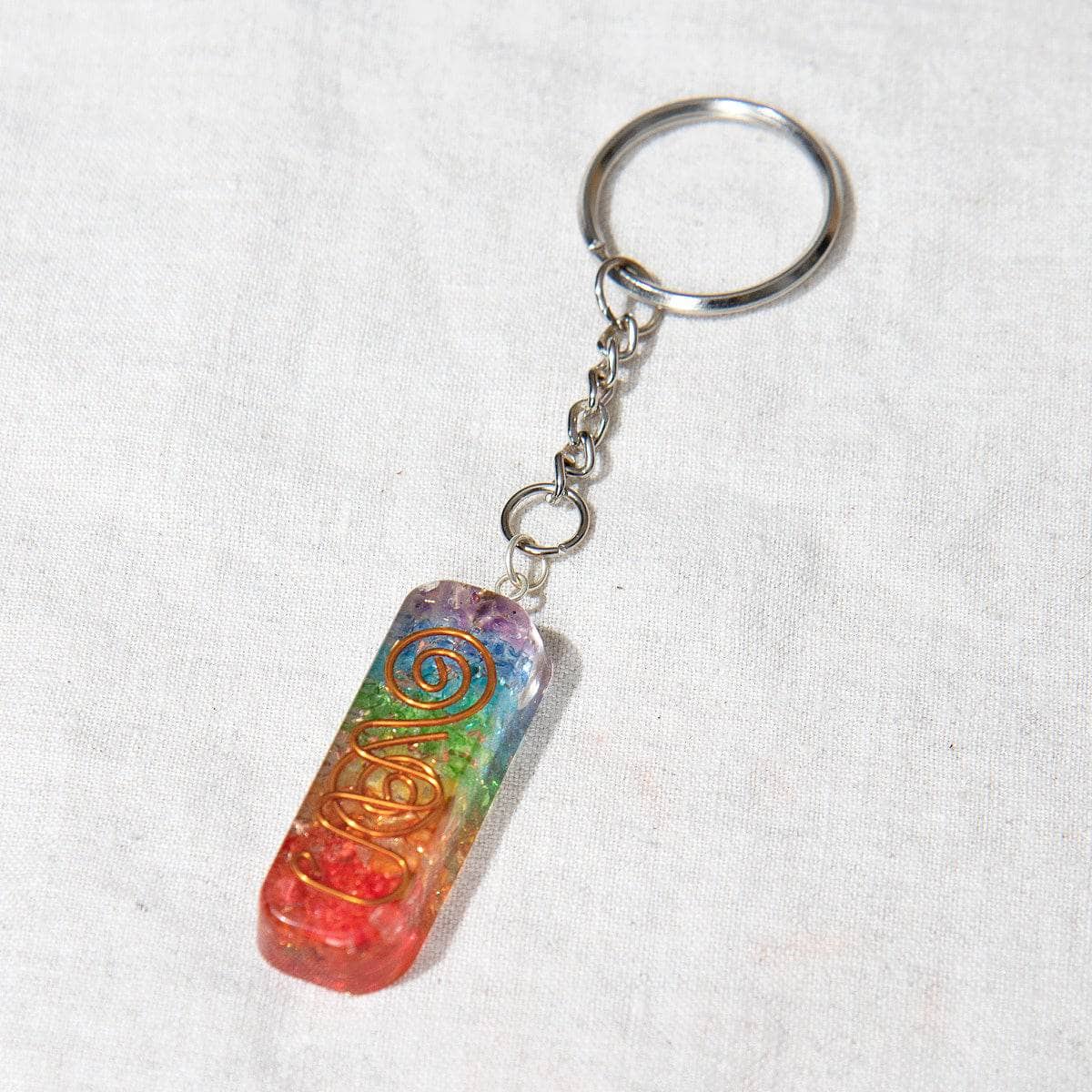Orgonite Gemstone Keychains