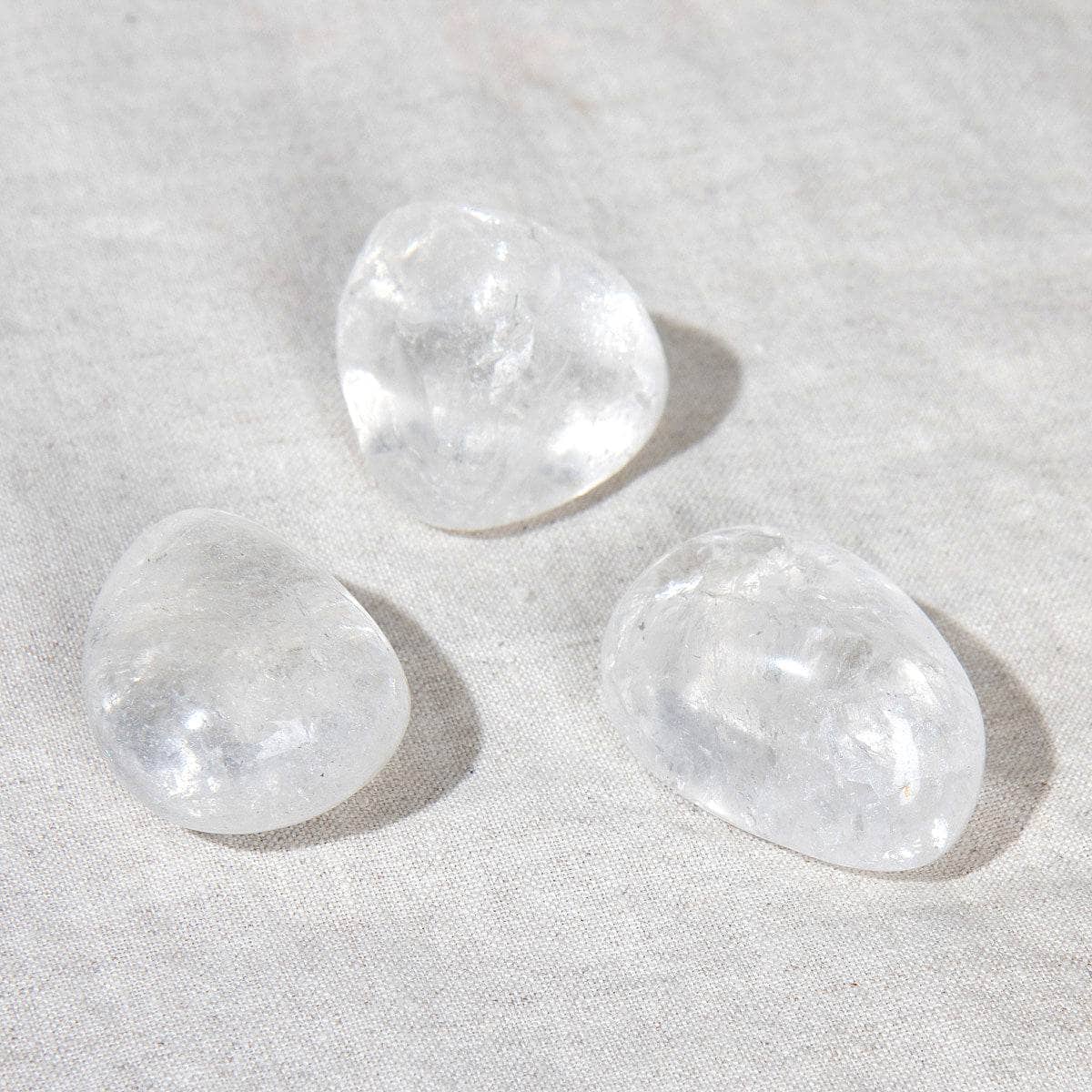 Clear Quartz Stone Set
