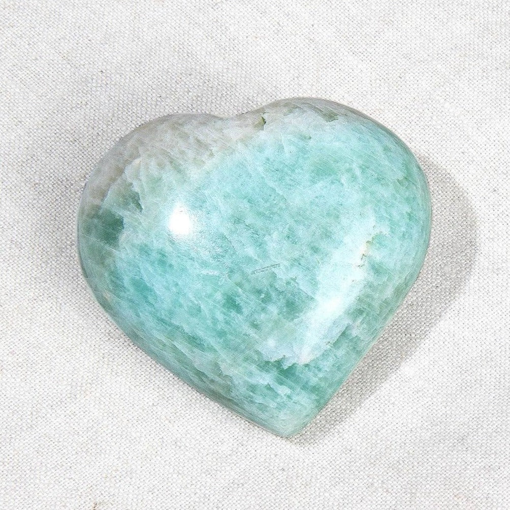 Amazonite Heart