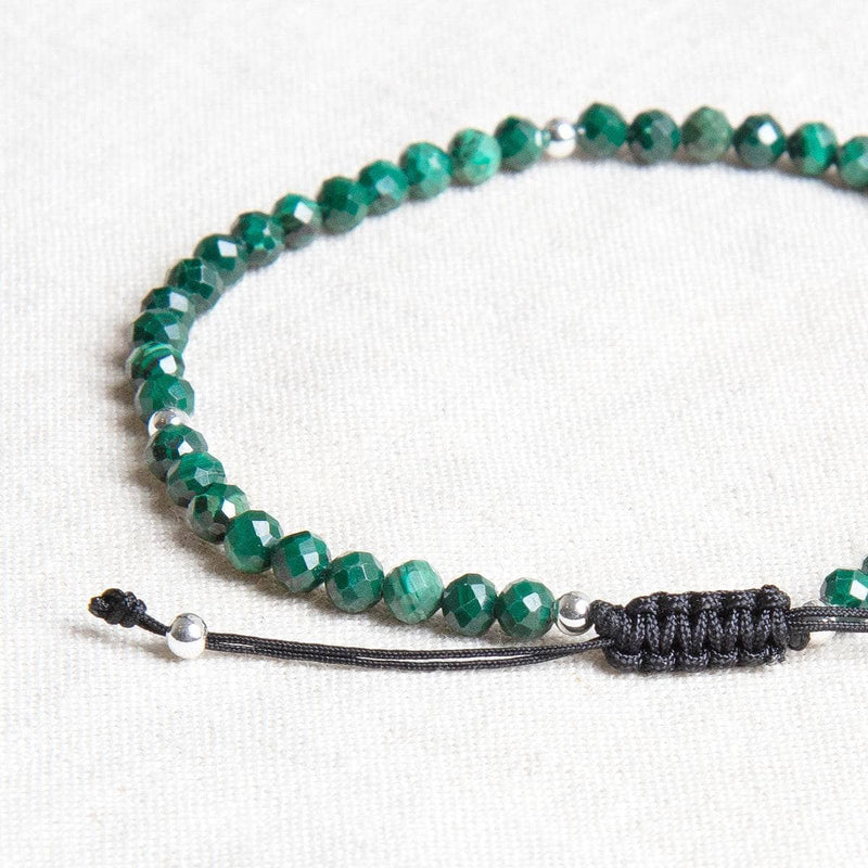 Genuine Malachite Energy Anklet