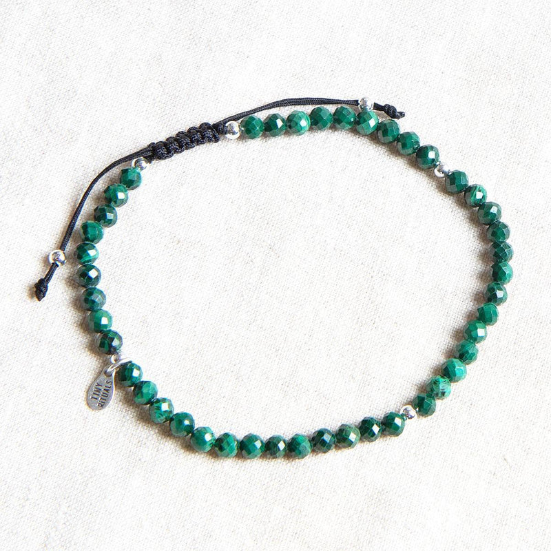 Genuine Malachite Energy Anklet