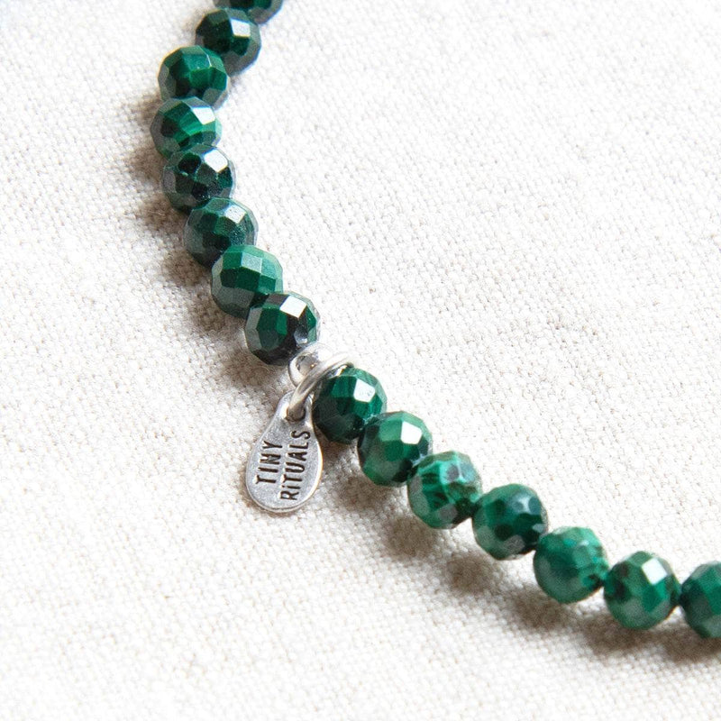Genuine Malachite Energy Anklet