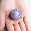 Lepidolite Sphere with Tripod