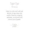 Tiger Eye Worry Stone