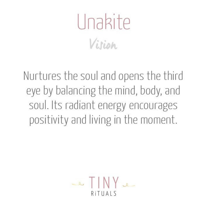 Unakite Energy Bracelet