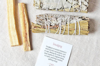 Step-by-Step: Cleansing Crystals with Sage Made Easy