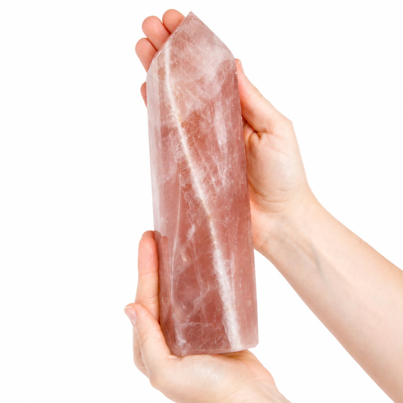 Rose Quartz Obelisk - 1 of a Kind  - AAA Premium Quality