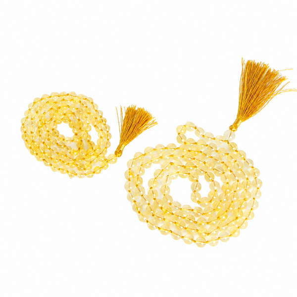 Citrine Mala - High-Energy Gemstones