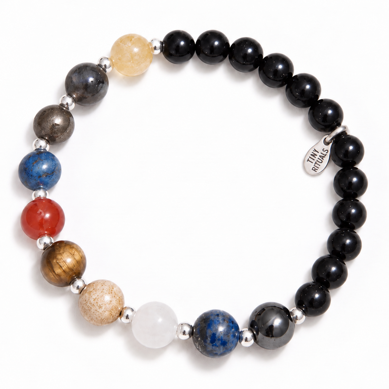 9 Planet Gemstone Energy Bracelet