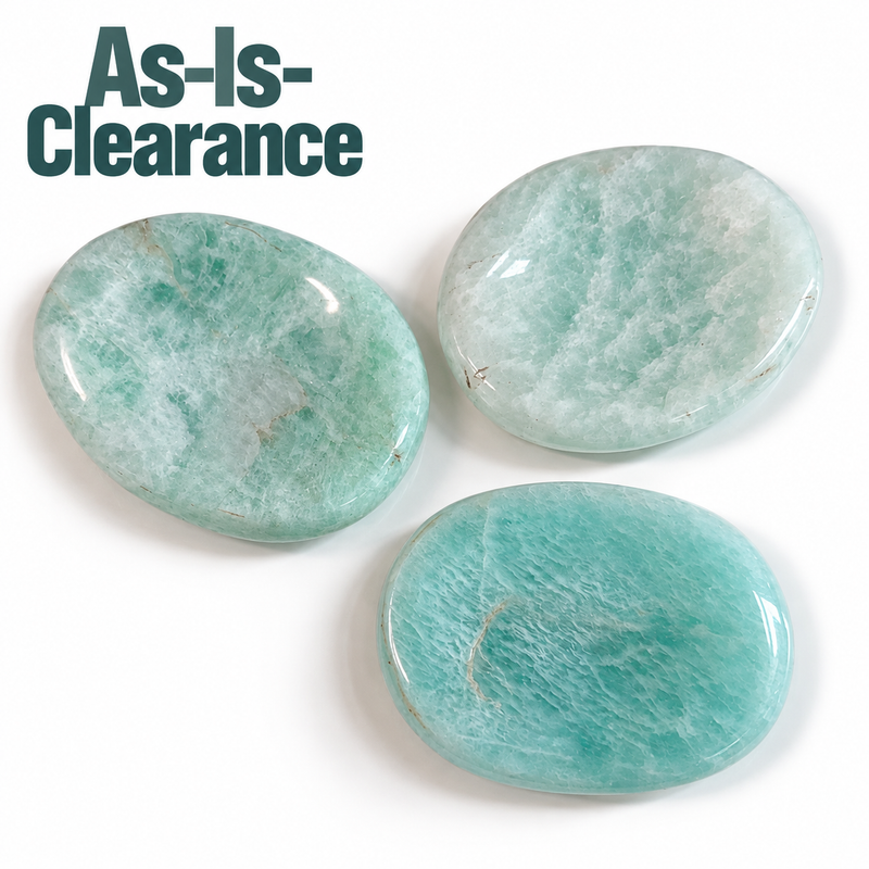 Amazonite Worry Stone - As-Is-Clearance
