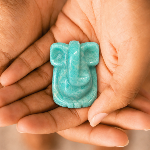 Amazonite Ganesh