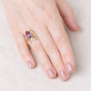 Amethyst/Gold swatch