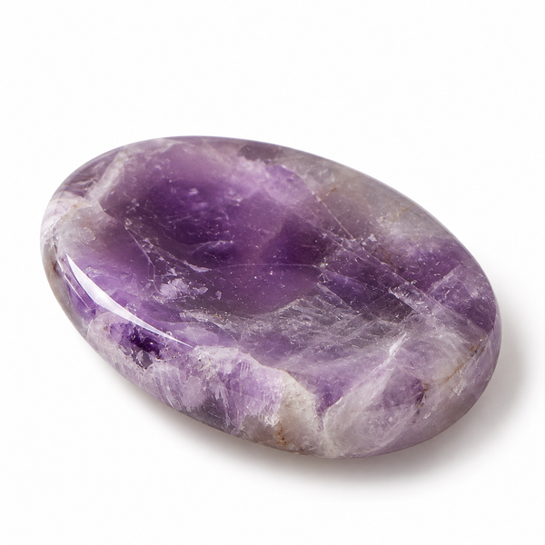 Amethyst Worry Stone