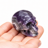 Amethyst Crystal Skull