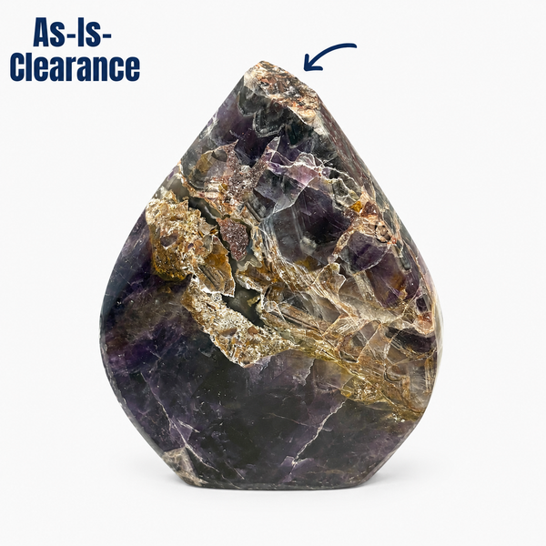 Amethyst Flame Freeform  Crystal - As-Is-Clearance
