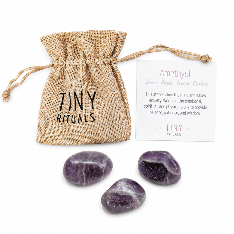 Amethyst Stone Gift Set
