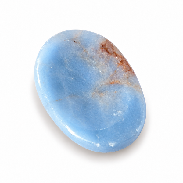 Angelite Worry Stone