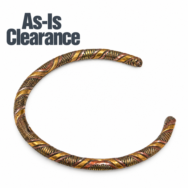 Astro Healing Copper Bangle - As-Is-Clearance