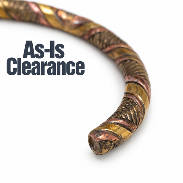 Astro Healing Copper Bangle - As-Is-Clearance