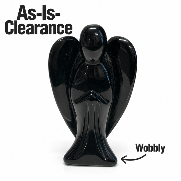 Black Obsidian Angel - As-Is-Clearance