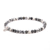Black/White Zebra Jasper Energy Bracelet