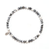 Black/White Zebra Jasper Energy Bracelet