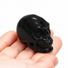 Black Obsidian Crystal Skull