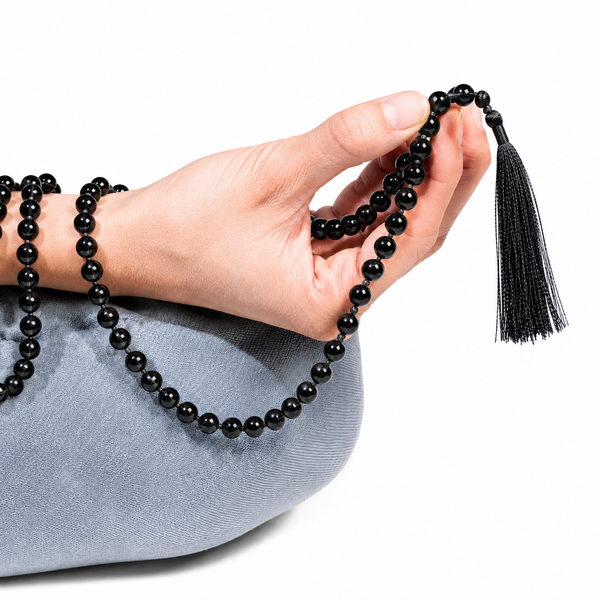Black Onyx Mala - High-Energy Gemstones