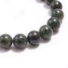 Black/Green Nephrite Jade Energy Bracelet - 6mm