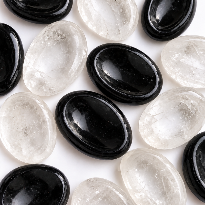 Black Obsidian Worry Stone