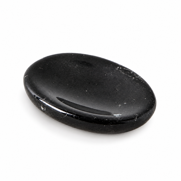 Black Tourmaline Worry Stone