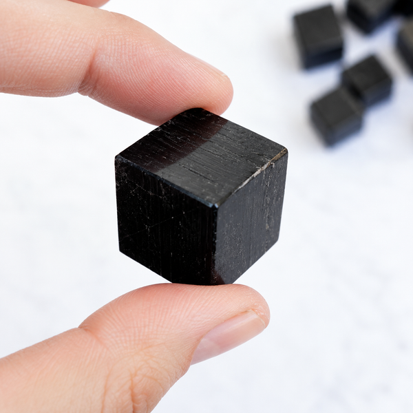 Black Tourmaline Cube