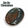 Bloodstone Worry Stone - As-Is-Clearance