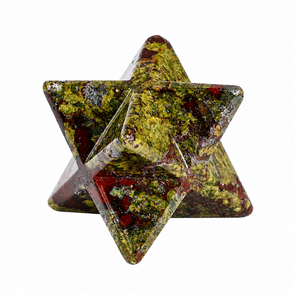 African Dragon Bloodstone Merkaba