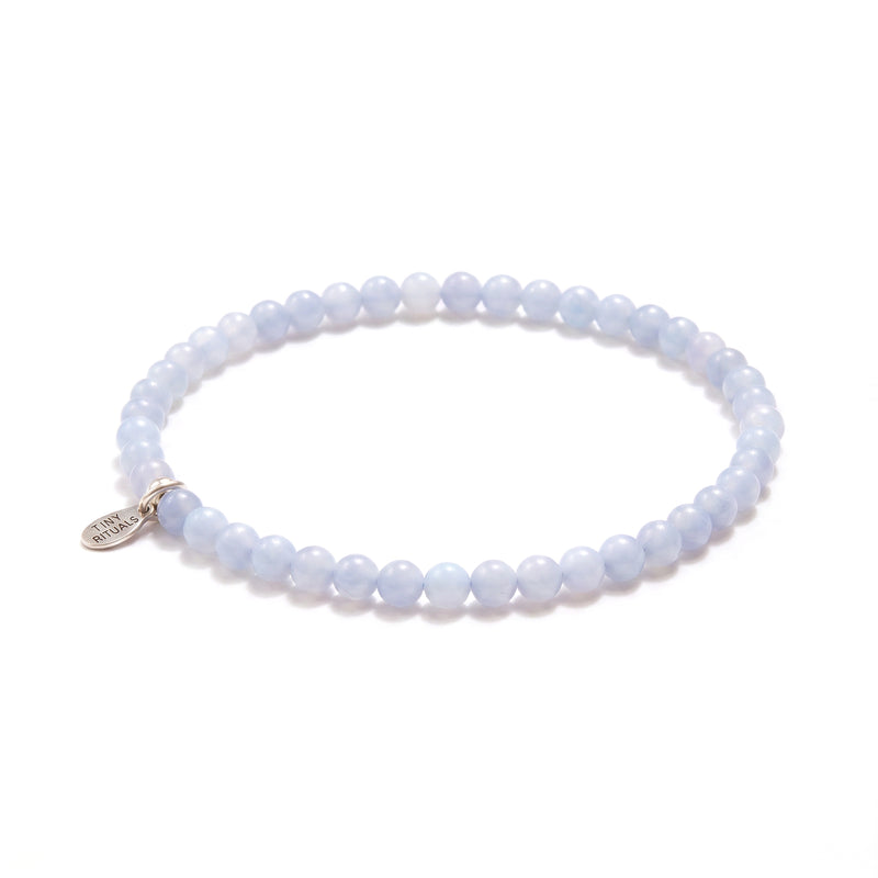 Blue Chalcedony Energy Bracelet