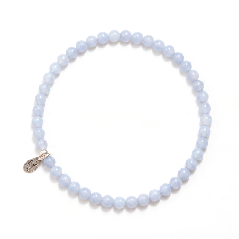 Blue Chalcedony Energy Bracelet