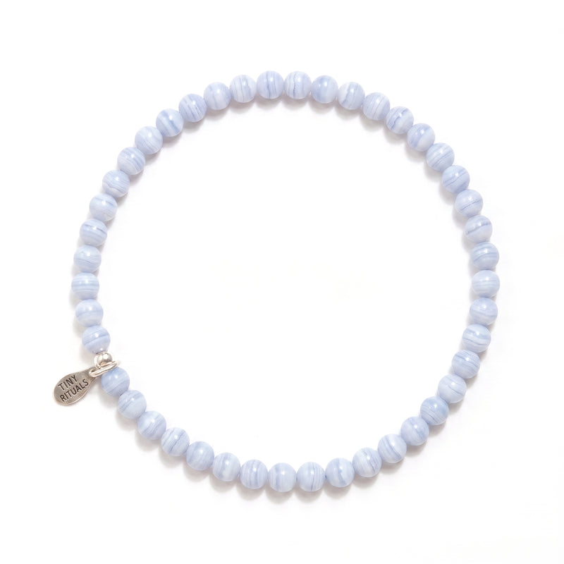 Blue Lace Agate Energy Bracelet