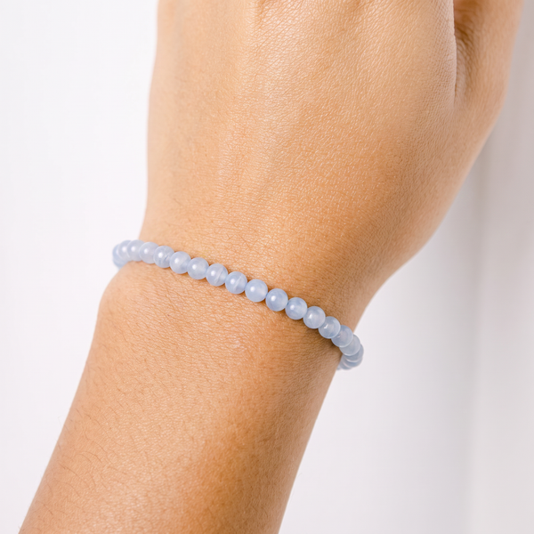 Blue Chalcedony Energy Bracelet